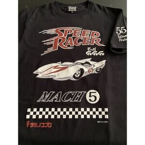 SPEED RACER ‘Mach 5’ Go-Go-Go T-Shirt sz S | Black (New)